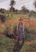 Camille Pissarro gardener France oil painting artist
